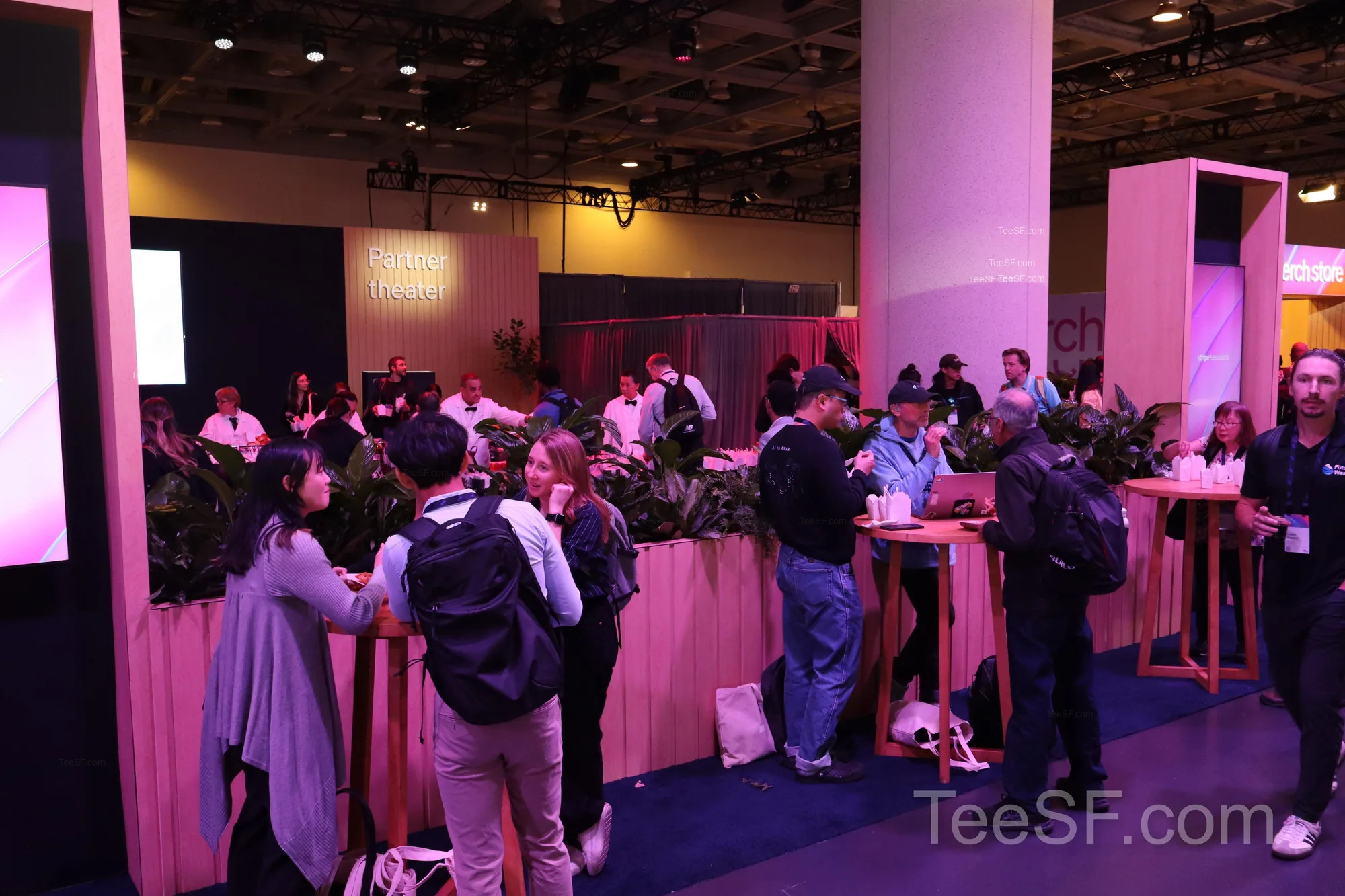 stripe Sessions Expo Crowds at Stripe Sessions 2026 in San Francisco.